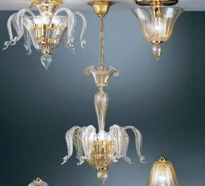 Светильник  потолочный подвесной (Люстра) Vetrilamp Crystal, 91/S-42