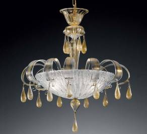 Светильник  потолочный подвесной (Люстра) Vetrilamp Crystal, 1183/S-45