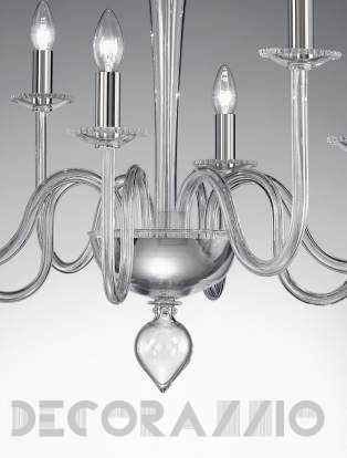 Светильник потолочный подвесной (Люстра) Vetrilamp Crystal-Glass - 1177-6
