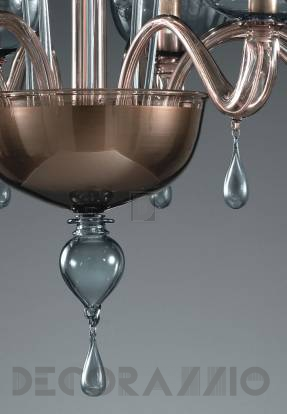 Светильник потолочный подвесной (Люстра) Vetrilamp Crystal-Glass - 1200-6
