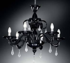 Светильник  потолочный подвесной (Люстра) Vetrilamp Crystal-Glass, 1184-5