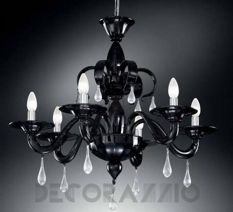 Светильник потолочный подвесной (Люстра) Vetrilamp Crystal-Glass - 1184-5