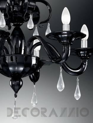 Светильник потолочный подвесной (Люстра) Vetrilamp Crystal-Glass - 1184-5