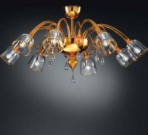 Светильник  потолочный подвесной (Люстра) Vetrilamp Crystal, 1200/PL-6
