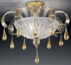 Светильник  потолочный подвесной (Люстра) Vetrilamp Classic Crystal, 1183/PL-45