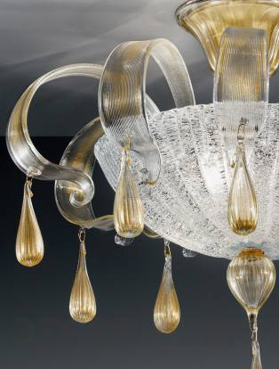 Светильник потолочный подвесной (Люстра) Vetrilamp Classic Crystal - 1183/PL-45