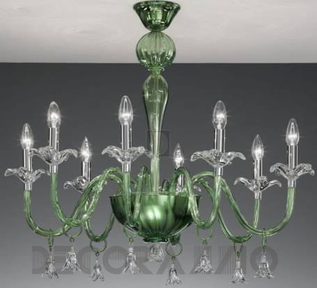Светильник потолочный подвесной (Люстра) Vetrilamp Murano Coloured Glass - 894/PL-5