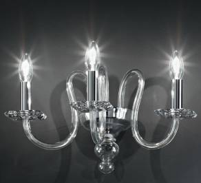 Светильник  настенный накладной (Бра) Vetrilamp Crystal-Glass, 1202/A-2