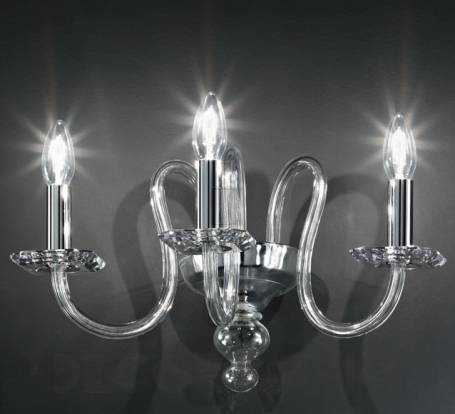 Светильник настенный накладной (Бра) Vetrilamp Crystal-Glass - 1202/A-2