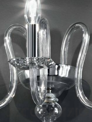 Светильник настенный накладной (Бра) Vetrilamp Crystal-Glass - 1202/A-2