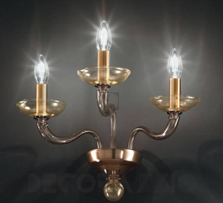 Светильник настенный накладной (Бра) Vetrilamp Murano Glass - 1201/A-2
