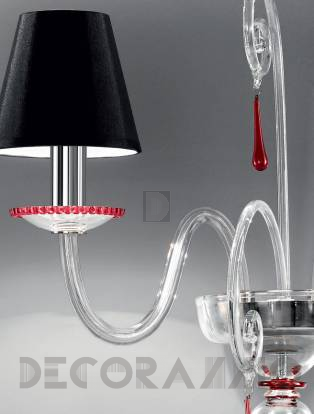 Светильник настенный накладной (Бра) Vetrilamp Black lampshades - 1180/A-2