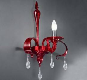 Светильник  настенный накладной (Бра) Vetrilamp Crystal, 1184/A-1