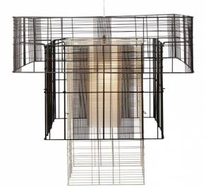 Светильник  потолочный подвесной (Люстра) Forestier Mesh Cubic, AL25170XL