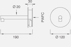 Смеситель для раковины CEA Circle - Cir01