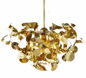 Светильник  потолочный подвесной (Люстра) Brand Van Egmond Kelp, KELPC80BR
