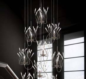 Светильник  потолочный подвесной (Люстра) Brand Van Egmond Candles and Spirits “Squadra”, YCASH50N