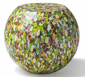 Кофейный, журнальный столик Cappellini Bong, Bong Floreal