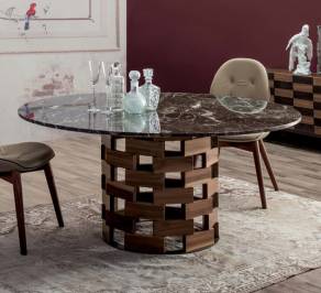 Обеденный стол Tonin Casa Italian History, 8076_round