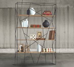 Стеллаж Dialma Brown Bookcases, DB004455