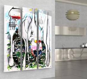 Радиатор Cordivari Graphic Picture, Frame Convivium
