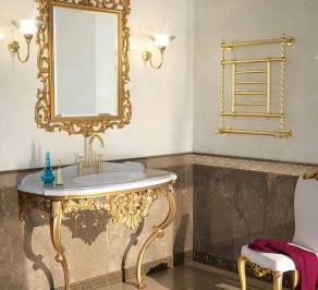 Полотенцесушитель Scirocco Living the Gold, IRINA