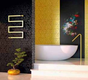 Полотенцесушитель Scirocco Living the Gold, SNAKE