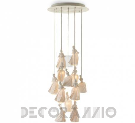 Светильник потолочный подвесной (Люстра) Carlesso Dame - CDDW