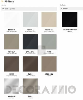 Vitrum Armadi шкаф Pianca