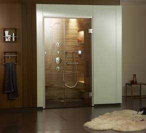 Душевая система Klafs Steam showers, valley_mosaik_quadrano