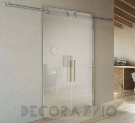 Двери межкомнатные раздвижные Henry Glass Vitra - Reflective Absolute