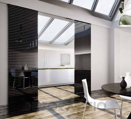 Двери межкомнатные раздвижные Henry Glass Vitra - Domino 1