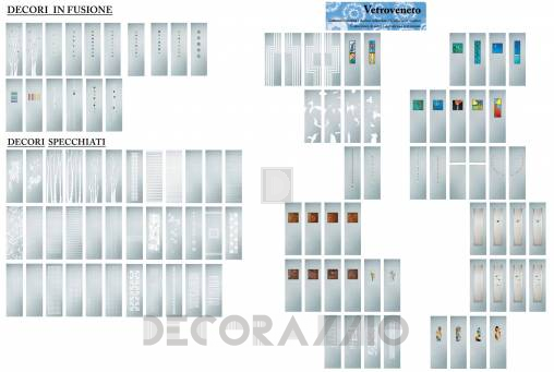 Двери межкомнатные раздвижные Henry Glass Vitra - Domino 1