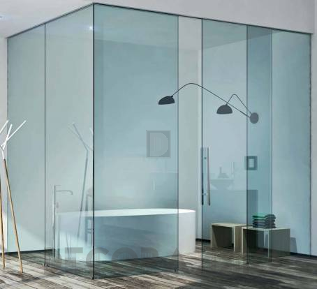 Двери межкомнатные раздвижные Henry Glass Vitra - Water Inside