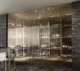 Двери межкомнатные раздвижные Henry Glass Vitra - Inside Bronze
