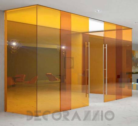 Двери межкомнатные раздвижные Henry Glass Vitra - Curry Inside