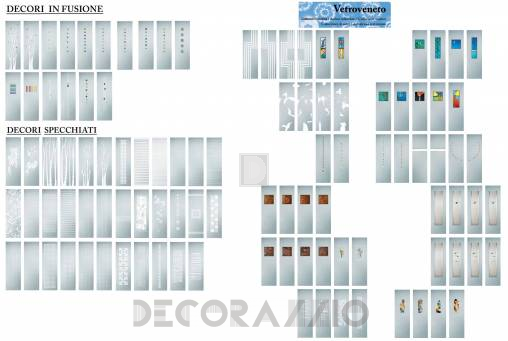 Двери межкомнатные раздвижные Henry Glass Vitra - Sinfonia