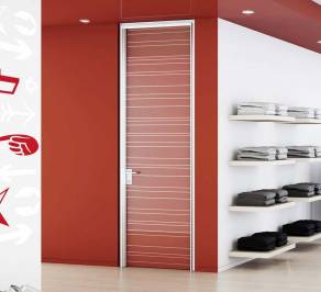 Двери межкомнатные распашные Henry Glass Vitra , Random
