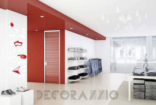 Двери межкомнатные распашные Henry Glass Vitra  - Random