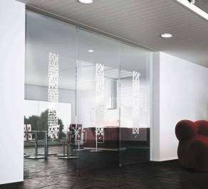 Двери межкомнатные раздвижные Henry Glass Vitra , Nespolo Letteratura
