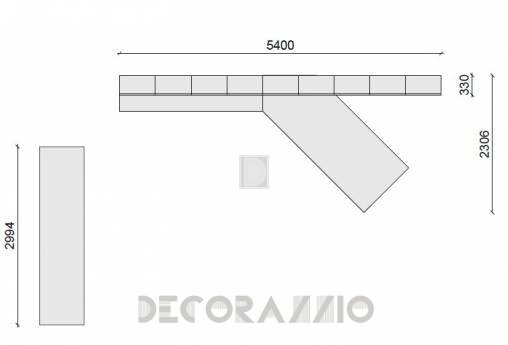 Комплект в кухню Alta Sistema 22 - AST5W