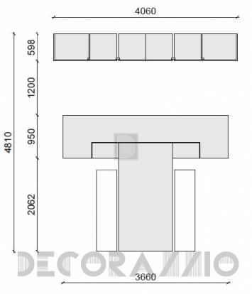 Комплект в кухню Alta Sistema 22 - ASS4Y