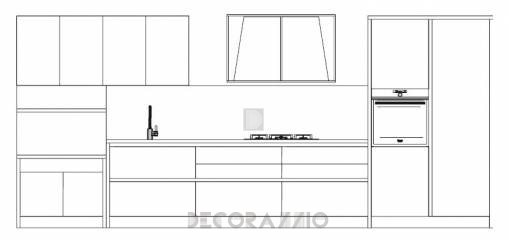 Комплект в кухню Arredo3 Kali - AK3RС