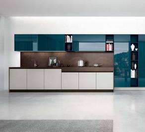Комплект в кухню Arredo3 Glass, AG03B