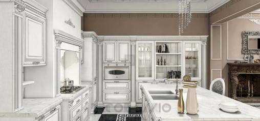 Комплект в кухню Arredo3 Victoiria - AV1W
