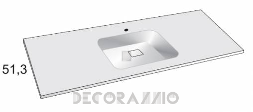Встраиваемая раковина Karol Manhattan - K6760_95