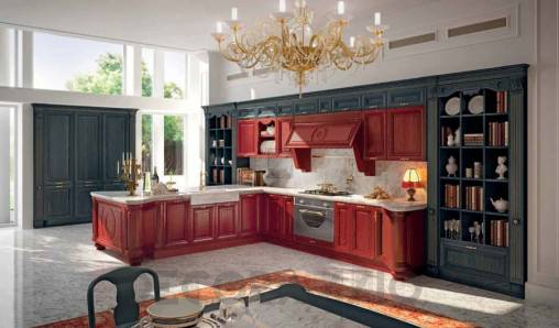 Комплект в кухню Cucine Lube Pantheon - CLP05RB