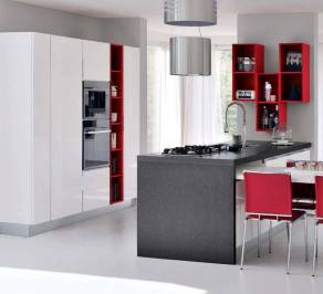 Комплект в кухню Cucine Lube Essenza, CLE10GRW