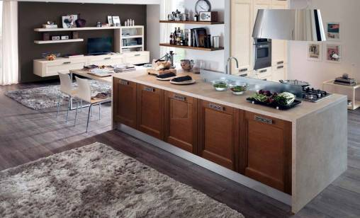 Комплект в кухню Cucine Lube Georgia - CLG01BI