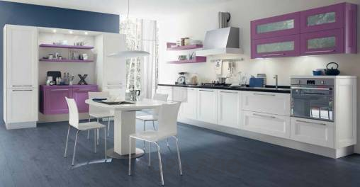 Комплект в кухню Cucine Lube Georgia - CLG03PWB